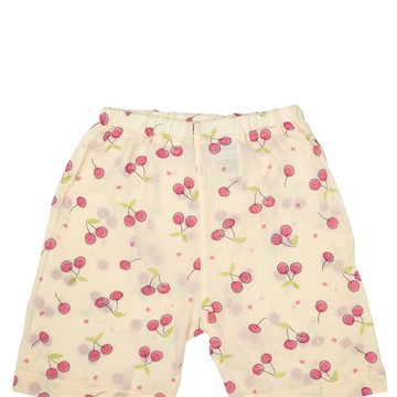 akachan honpo - 幼兒家居褲-櫻桃-紅色