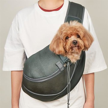 貓包外出便攜斜挎貓袋外出泰迪博美小體寵物背包網面透氣小狗背包