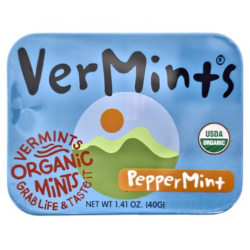 VERMINTS 有機薄荷糖 原味  40g  1盒
