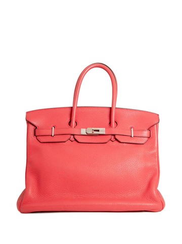 Hermès - 2010 pre-owned Birkin 35 handbag - women - Leather - One Size - Pink