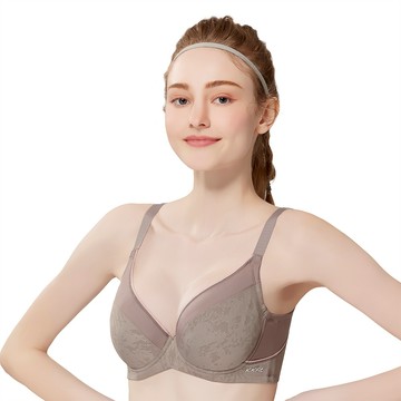 SWEAR 思薇爾 森活律動系列 C-F罩 軟鋼圈 運動 女內衣 (沙漠棕)