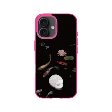 iPhone 16 Clear 粉漾桃 - Janice Sung - Abyss 深淵