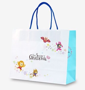 【優惠量300個】手提袋-秘密花園/3339-1A