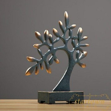 搖錢樹擺件招財家居客廳酒櫃裝飾品擺設發財樹【繁星小鎮】