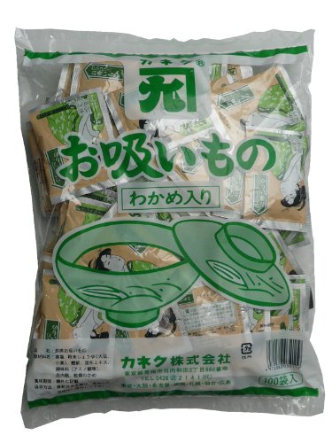 カネクお吸い物(わかめ入)100食