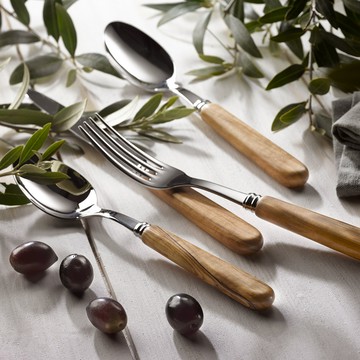 SABRE | Lavandou 法風-橄欖木系列 | 4件組 | 亮面 | 橄欖木