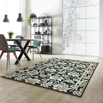 【范登伯格】 凱旋立體雕花絲質地毯-萬花-150x230cm