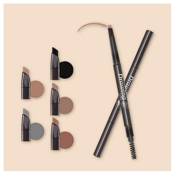 KAIXINXIN~自動旋轉雙頭眉筆(0.3g) 款式可選