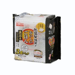 お米 低温製法米のおいしいごはん 新潟県魚沼産 こしひかり 150g×3P×8 （ケース販売）  アイリスオーヤマ [パック米 パックごはん レト