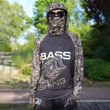 【哆哆購】台灣出貨 釣魚防曬服 釣魚衣 釣魚服 防曬外套戶外男士冰感垂釣釣魚防曬超薄垂釣衣服透氣速幹紫外線連帽防曬衣