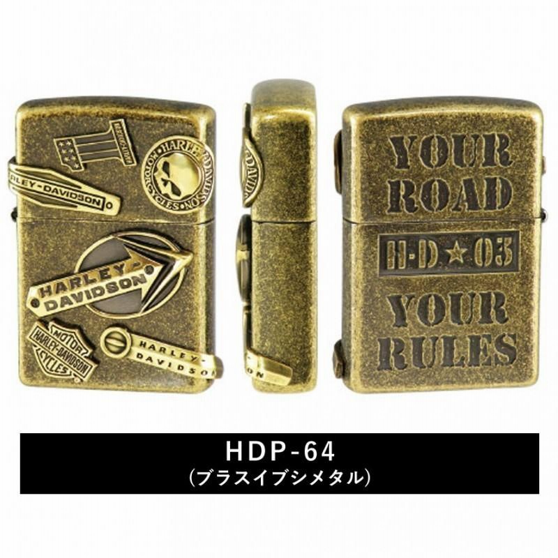 復刻　ハーレーダビッドソン　ZIPPO ジッポー  イブシメタル