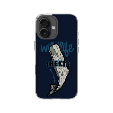 iPhone 16 Clear Case（相機按鈕） 透明 - KID - 海抹香鯨