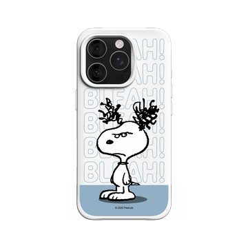 iPhone 16 Pro SolidX 白 - 史努比 Snoopy - 不開心