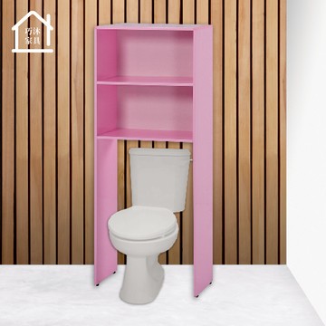 塑鋼馬桶架 防水塑鋼家具 浴室收納架 浴室櫃 置物架(寬60*深31*高152公分)【巧沐家具】