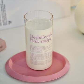 Endless stars 韓式ins玻璃水杯簡約英文字母早餐杯牛奶杯耐熱