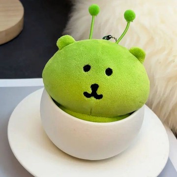 【小悅居】肥美Q彈子超兄“自嘲熊外星貓的時候“周邊毛絨掛件鑰匙扣女生禮