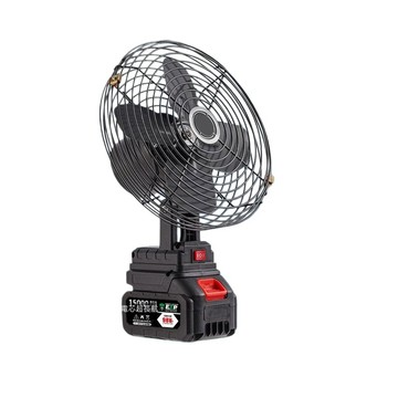 工業風扇/電扇 工業風扇 8寸鋰電池強力便攜風扇 大風力戶外露營風扇 釣魚辦公室擺攤多功能充電風扇