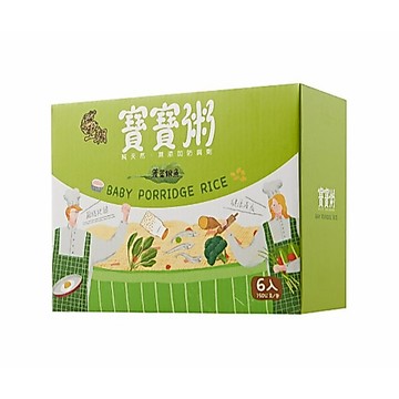 ✿新信義藥局✿ 王朝 寶寶粥 (菠菜銀魚) 150克 x 6包