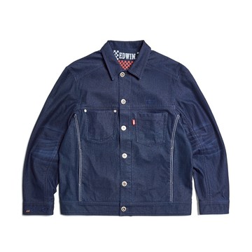 EDWIN｜JERSEYS｜男裝｜賽車主題牛仔外套