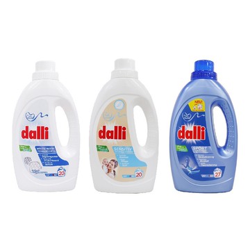 ［現貨］德國 DALLI 洗衣精【指選好物】 白色衣物 WHITE WASH 20杯(1.1L)全效能運動衣料洗衣精