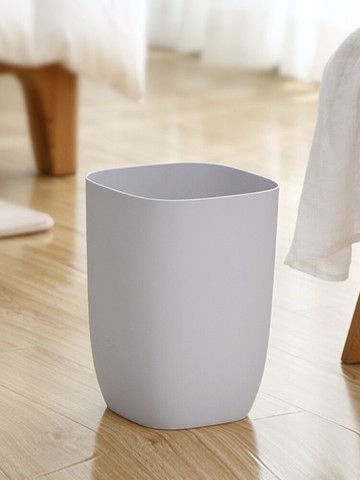 簡約垃圾桶家用可愛少女臥室廚房垃圾桶衛生間手紙簍無蓋收納桶