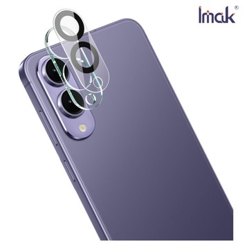 鏡頭貼 Imak 艾美克 SAMSUNG 三星 Galaxy S25 Edge 鏡頭玻璃貼(一體式)(黑圈版) 奈米吸附 鏡頭貼 鏡頭保護貼 鏡頭膜【愛瘋潮】