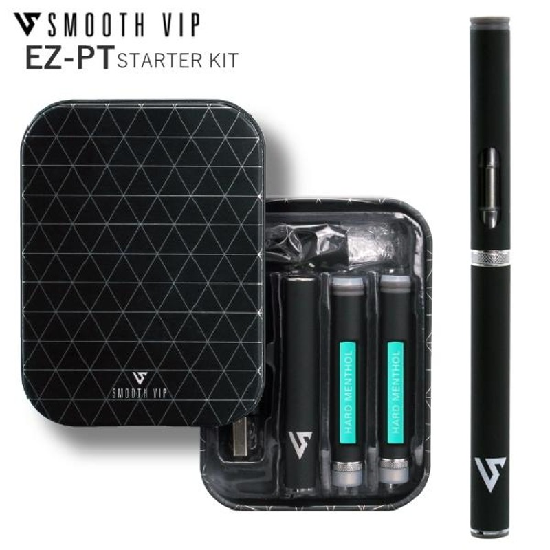 スムースビップ EZ-PT イージープラチナム VAPE 電子タバコ スターターキット 充電式 簡単 | LINEブランドカタログ