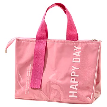 TAILI 太力 Happy Day大容量防水露營野餐環保保溫袋保冰袋  26.5 x 17 x 20cm  粉色  1個