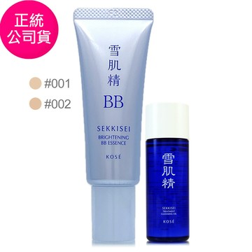 【KOSE 高絲】雪肌精水感BB裸妝蜜30g+保養品30ml-隨機出貨(正統公司貨)