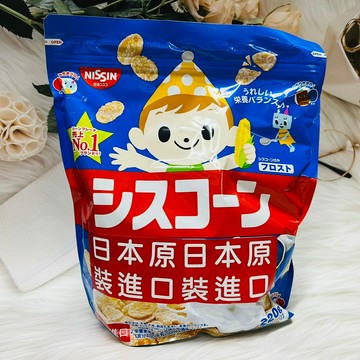 日本 Nissin 日清 BIG 糖霜早餐玉米片 220g 玉米片 早餐玉米片｜全店$199免運