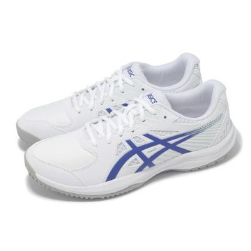 Asics 網球鞋 Court Slide 4 男鞋 女鞋 白 藍 緩衝 入門款 運動鞋 亞瑟士 1041A483101