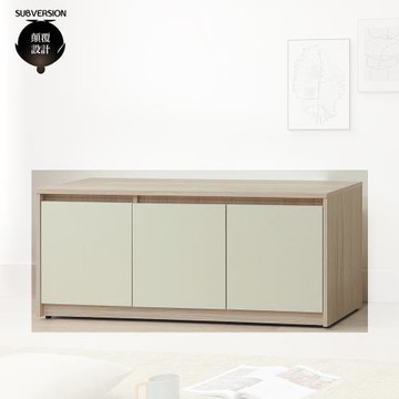 【顛覆設計】澄木4尺三門鞋櫃