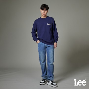 Lee 男款 726 中腰標準直筒牛仔褲 中藍洗水｜Modern