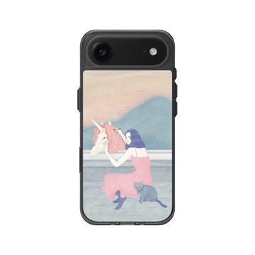 iPhone Air Clear (相機按鈕) 酷墨灰 - 欣蒂小姐 Miss Cyndi - 我們