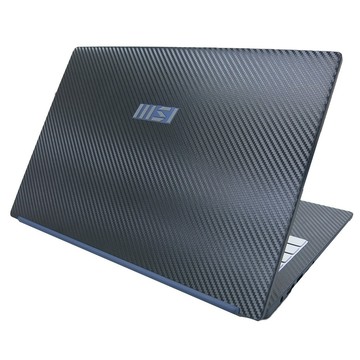 EZstick MSI Modern 15 H C13M 黑色卡夢膜機身貼 (DIY包膜)
