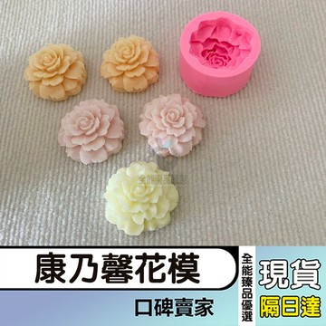 現貨隔日達⚡立體花朵模具 康乃馨 花模 花朵模具 蠟燭模具 車載香薰石膏模具 DIY手工矽膠模具 翻糖慕斯蛋糕模