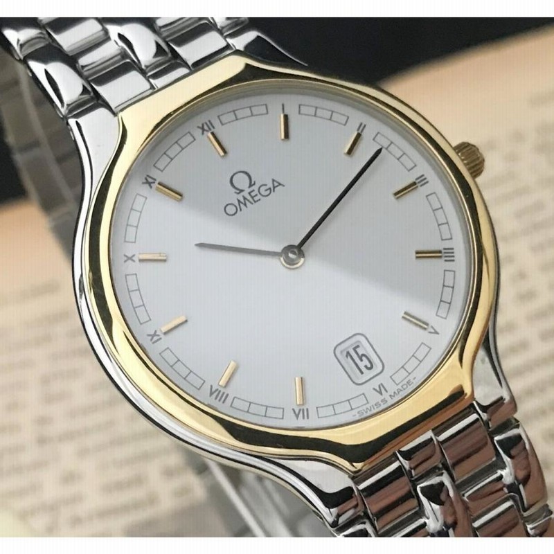 仕上げ済み オメガ デビル シンボル OMEGA De Ville メンズ腕時計 中古 