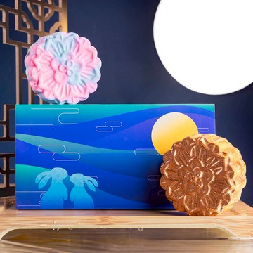 【LUSH 英國直營】不會胖的月餅 | 望月團圓 泡澡禮盒 | 中秋節送禮