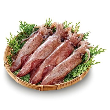 【澎湖區漁會】鮮凍小管(4尾入/包)，共3包(12尾)