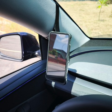 【車用 磁吸 手機架】特斯拉 煥新版 Model Y  磁吸 手機 支架｜卡 扣 設計｜免黏 貼｜3D列印製品