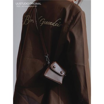 uustudio小眾原創設計自制新款2022百搭扭扭包迷你單肩斜挎小方包