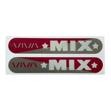 GOGORO MIX 反光飛旋貼  饒舌紅  1組