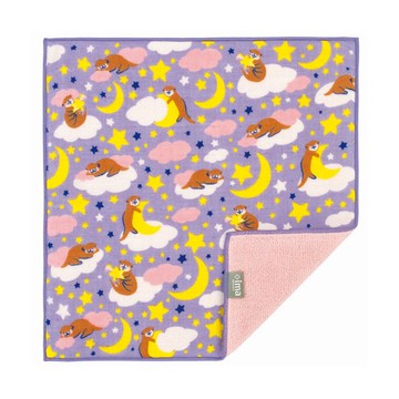 日本Prairie Dog｜今治製有機優質純綿方巾-晚安水獺