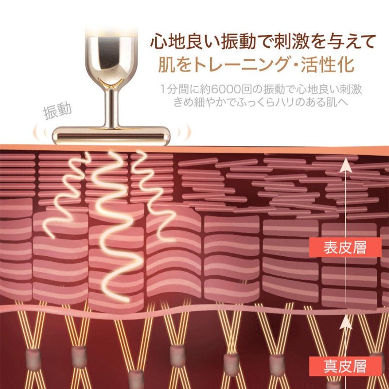 電動美顔ローラー 美顔器 24Kゴールド エステ スキンケア マッサージ リフトアップ V字上げ 小顔 ほうれい線 フェイスローラー 美容ローラー |  LINEブランドカタログ