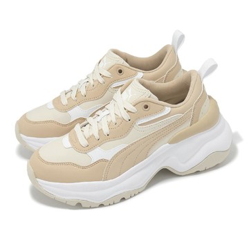 休閒鞋 Cilia Wedge 女鞋 卡其 奶茶 支撐 厚底 增高 老爹鞋 393915-12