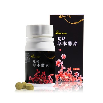 Realwoman 超暢草本酵素錠(80錠/瓶)
