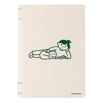 KOKUYO 國譽 4孔B5活頁本 Noritake聯名款 U野10枚  綠色  1本