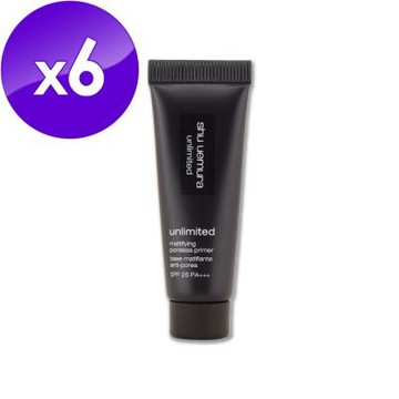 (即期品)shu uemura 植村秀 無極限控油妝前乳 10ML x 6(效期至2027年04月)