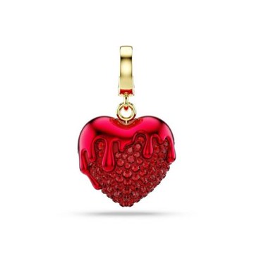 SWAROVSKI 施華洛世奇 Idyllia Charm 紅色水晶愛心吊飾 寵愛計畫 送禮推薦 5742994