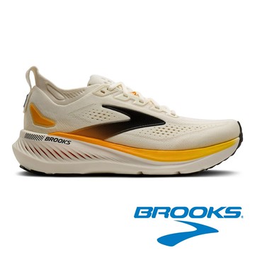 【BROOKS】Glycerin GTS 23 男支撐型運動鞋 『白/黃』110503 戶外 露營 登山 健行 休閒 時尚 運動鞋